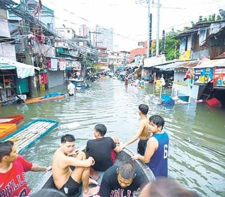 三风暴共同加强西南季风吕宋未来三天将持续降雨