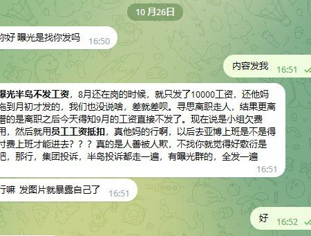 半岛不发工资，欺人太甚，寒了狗推大军的心