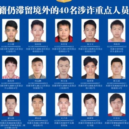 这40人限期回国！警方曝光滞留境外涉诈重点人员照片