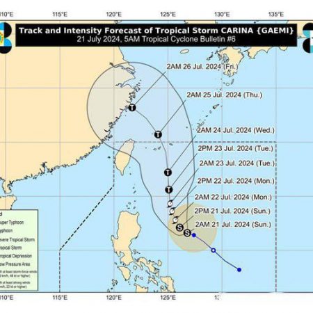 西南季风未来三日将为吕宋岛多个地区带来强降雨